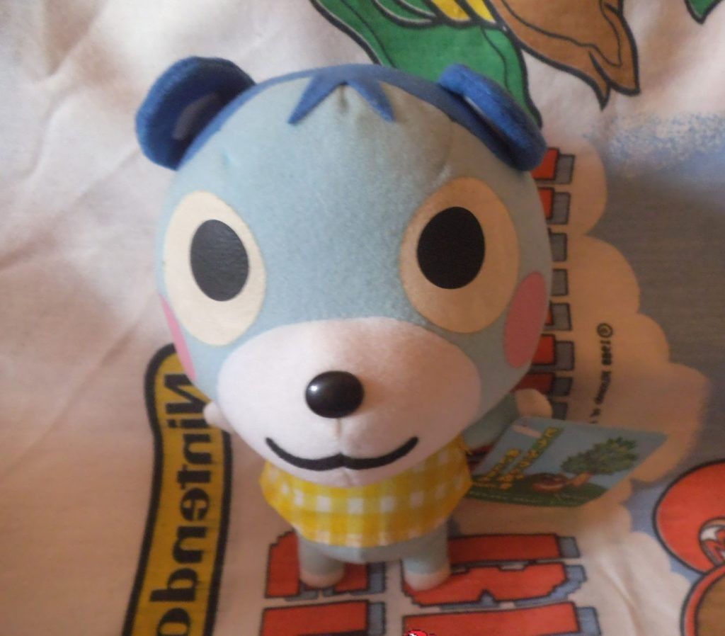 animal crossing bluebear plush