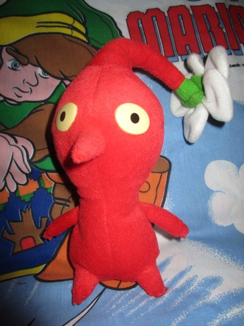 red pikmin plush