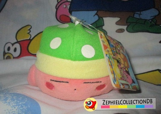 Sleep Kirby Plush Keychain (Anime)