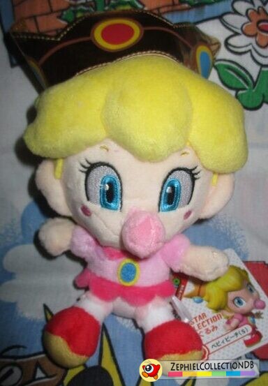 Super Mario All Star Collection Baby Peach Plush