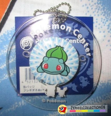 Pokemon Bulbasaur PlushPlush Can Badge