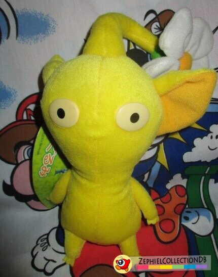 Yellow Pikmin Plush with Flower
