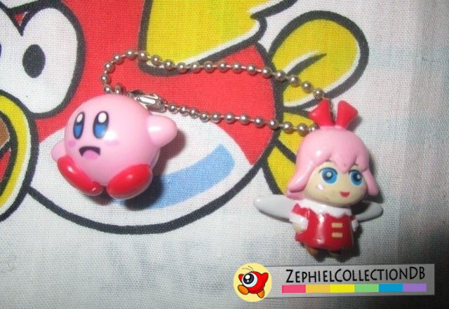 Kirby 64 Ribbon and Kirby Keychain