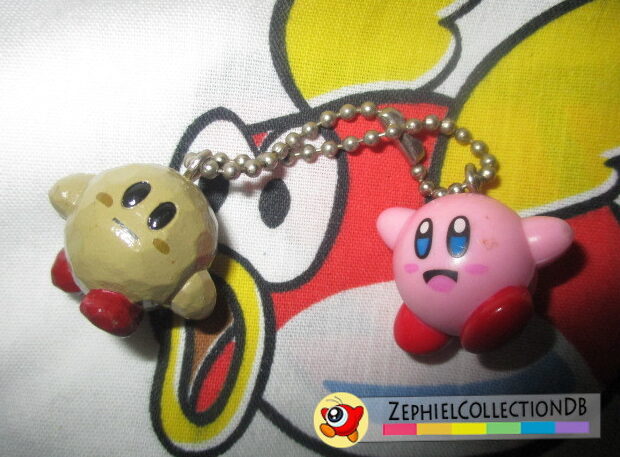 Kirby 64 Stone Kirby and Kirby Keychain