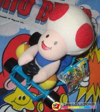 Mario Kart Toad Plush