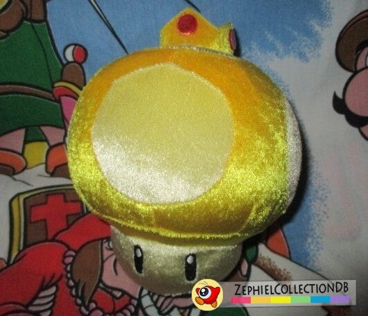 Mario Kart Wii Golden Mushroom Plush