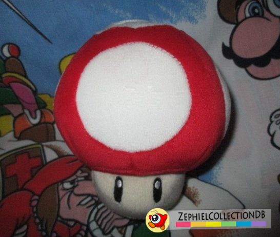 Mario Kart Wii Mushroom Plush