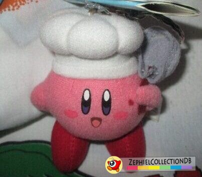 Cook Kirby Plush Keychain (Anime)