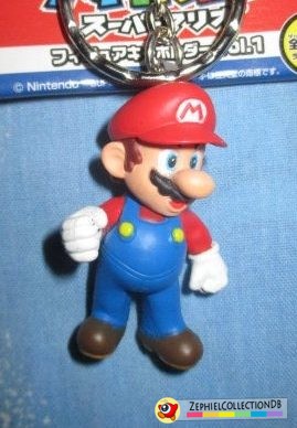 Super Mario Mario Figure Keychain