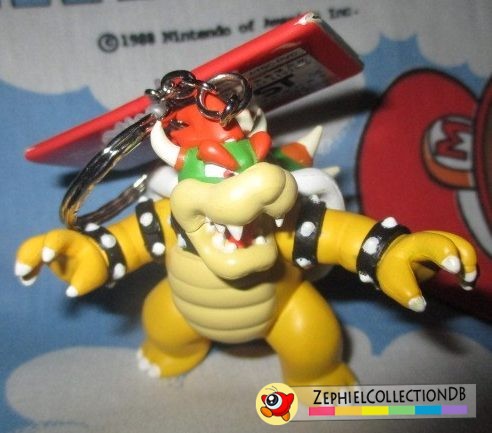 Super Mario Bowser Figure Keychain