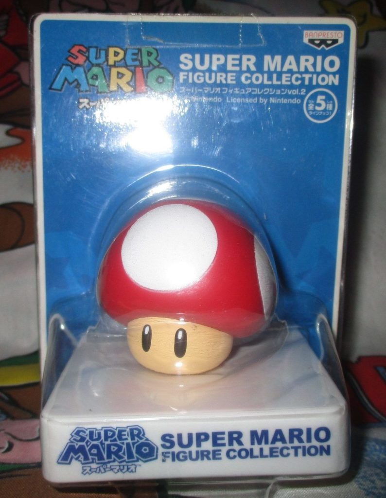 Super Mario Mushroom Figure