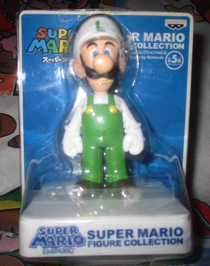 Super Mario Fire Luigi Figure