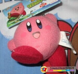 Kirby Plush Keychain (Anime)