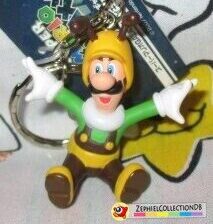 Super Mario Galaxy Bee Luigi Figure Keychain