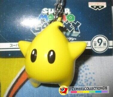 Super Mario Galaxy Yellow Luma Figure Keychain