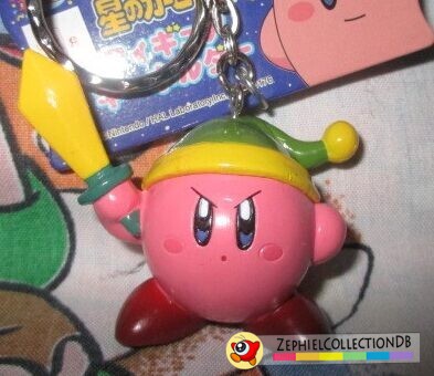 Sword Kirby Figure Keychain (Anime)