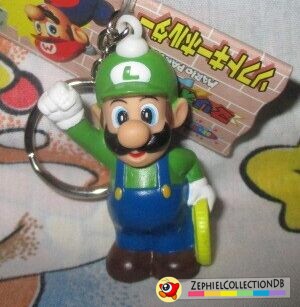 Mario Party 64 Luigi Figure Keychain