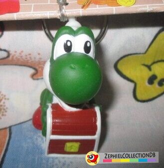 Mario Party 64 Yoshi Figure Keychain
