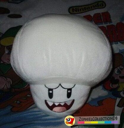 Super Mario Galaxy DX Boo Mushroom Plush