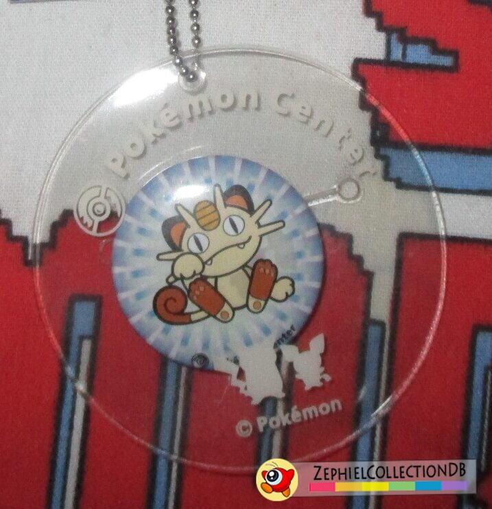 Pokemon Meowth PlushPlush Can Badge