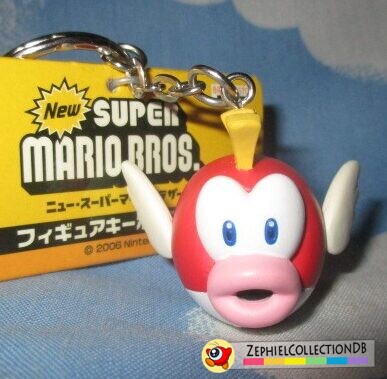 New Super Mario Bros. Cheep Cheep Figure Keychain